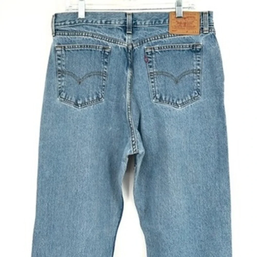 Vintage Y2K Levis 560 Loose Fit Straight Leg Jeans High Rise Blue Cotton‎ 16 S